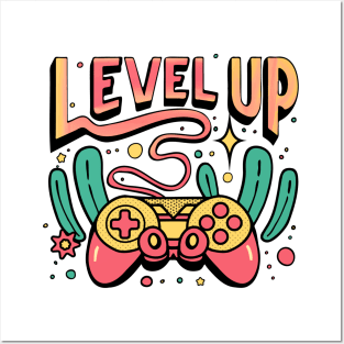 Level Up Posters and Art